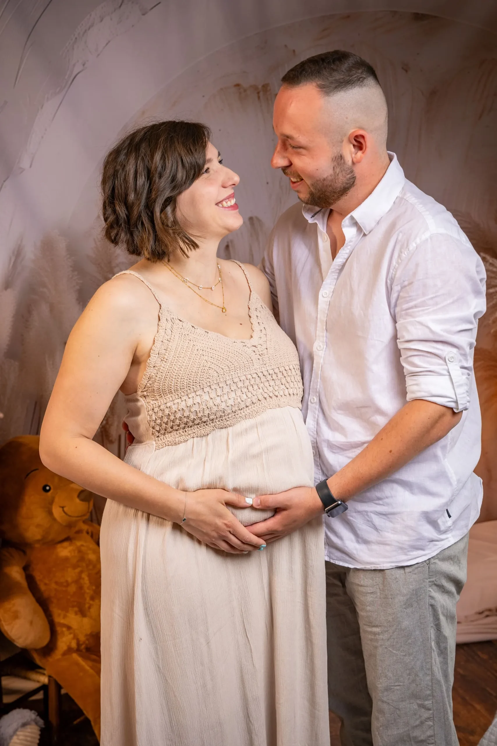 Portrait d'un couple amoureux