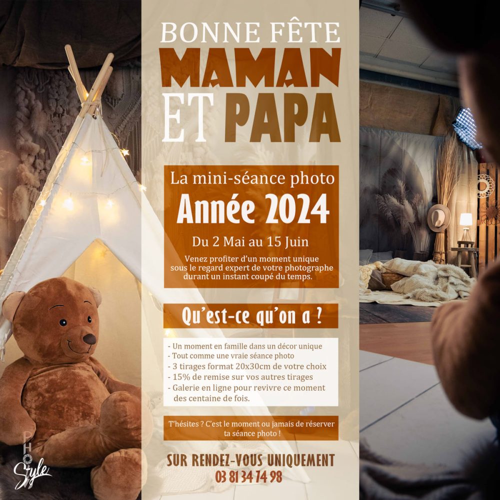 PUB Seance Bonne fete Maman & Papa